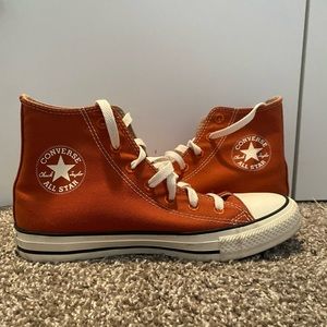 Burnt orange converse